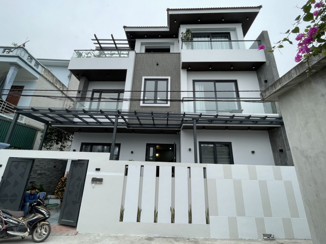 Công trình dân dụng hoàn thiện nhôm kính