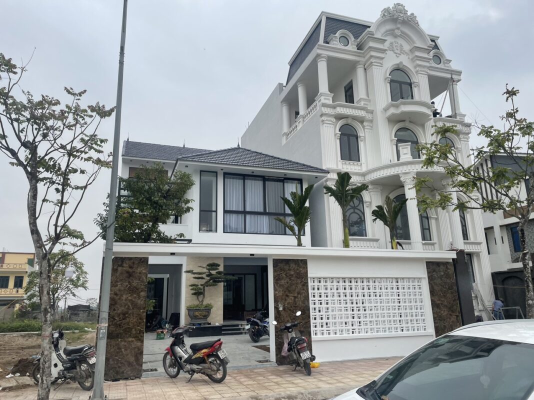 Cửa nhôm kính lắp đặt cho nhà dân Thái Bình
