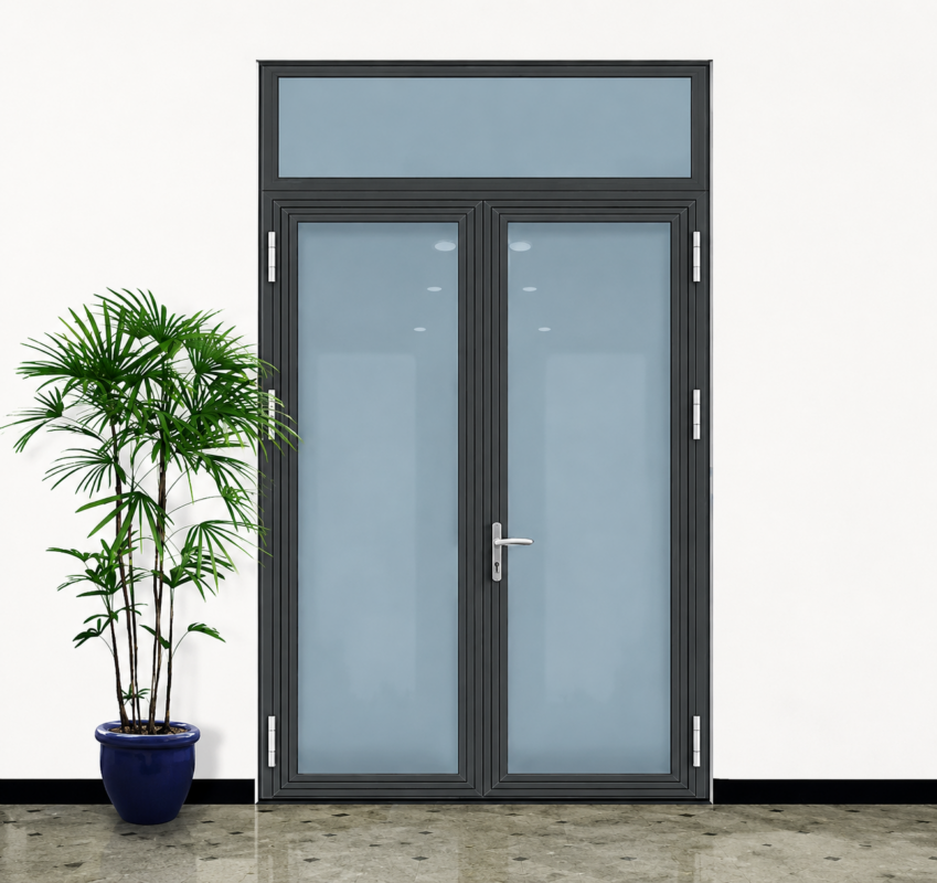 Cửa đi mở quay 2 cánh sử dụng nhôm Xingfa Việt Nam
