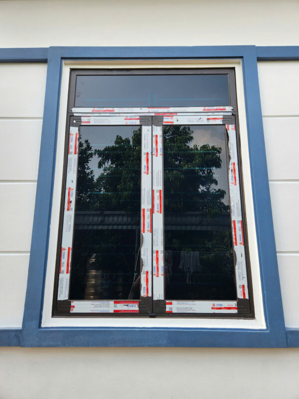 Cửa sổ nhôm Xingfa hoàn thiện lắp đặt tại công trình