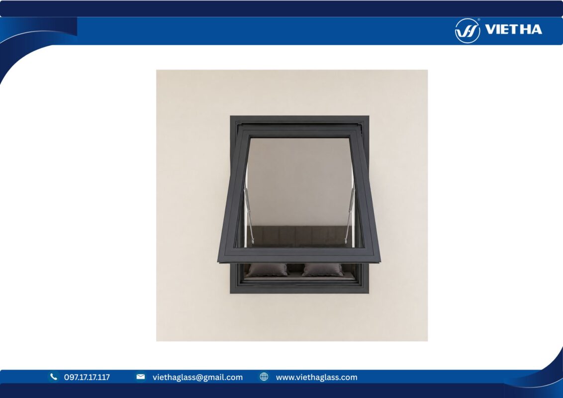 Cửa sổ nhôm Xingfa mở hất