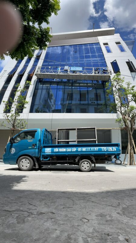 Nhôm kính Thái Bình tại công trình thực tế