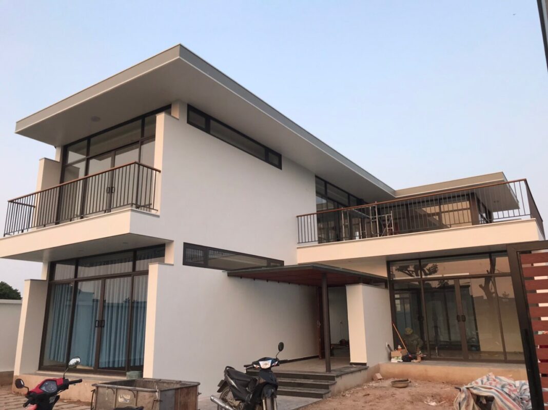 Nhôm kính Thái Bình - hình ảnh thi công thực tế
