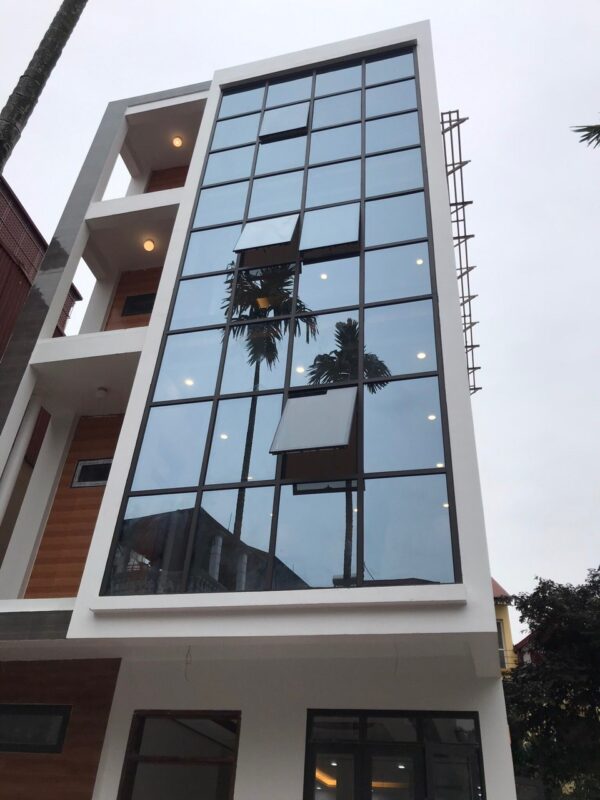 Thi công vách kính mặt dựng tại Thái Bình
