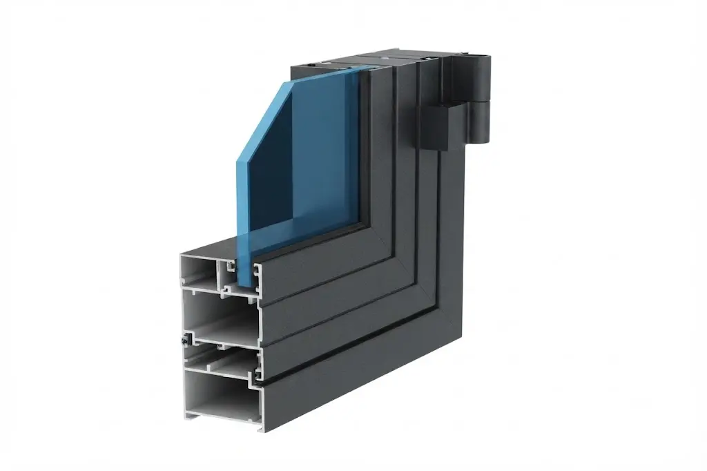 Hệ nhôm Xingfa 55 thi công tại Thái Bình