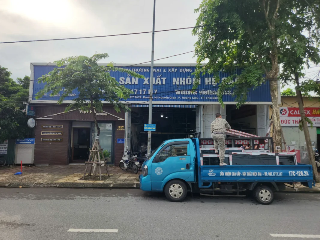 Xưởng nội thất Nhôm Kính Việt Hà tại Thái Bình